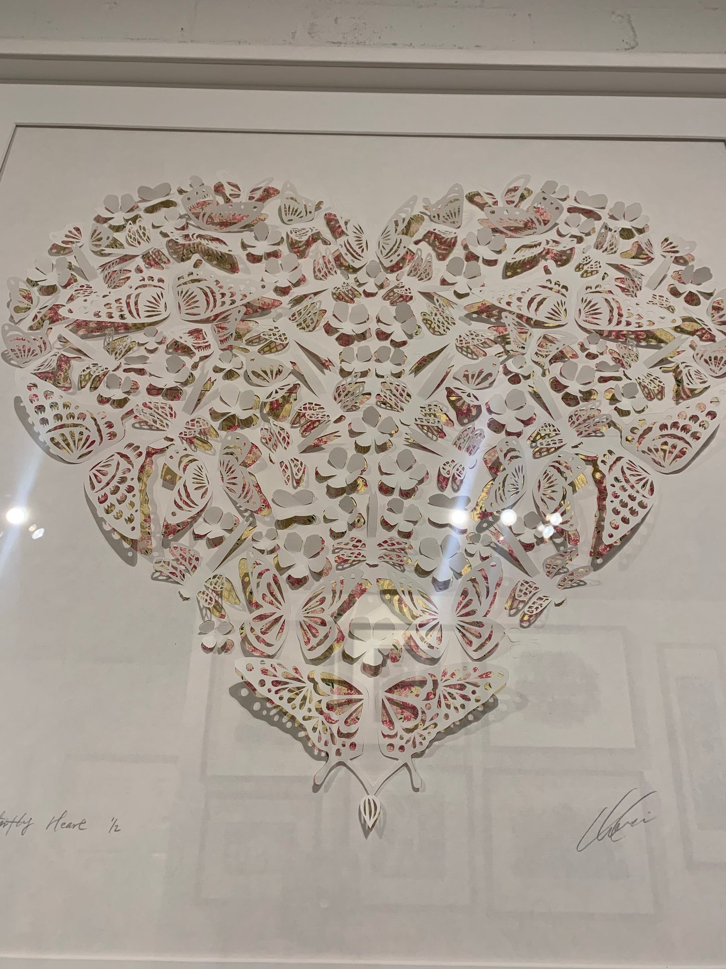 Butterfly heart