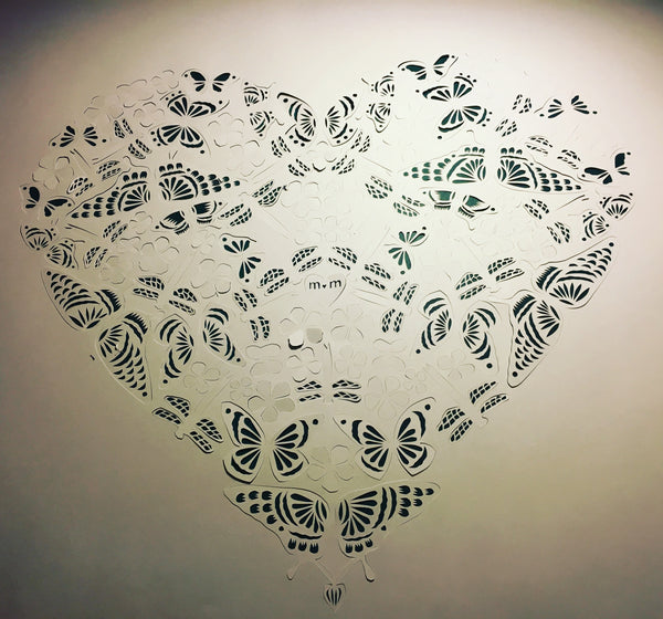 Butterfly heart