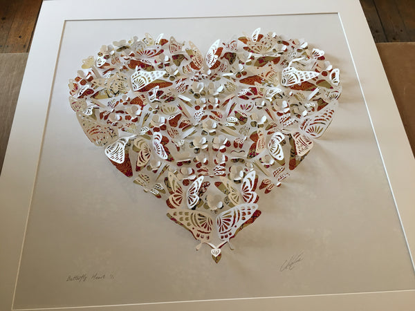 Butterfly heart