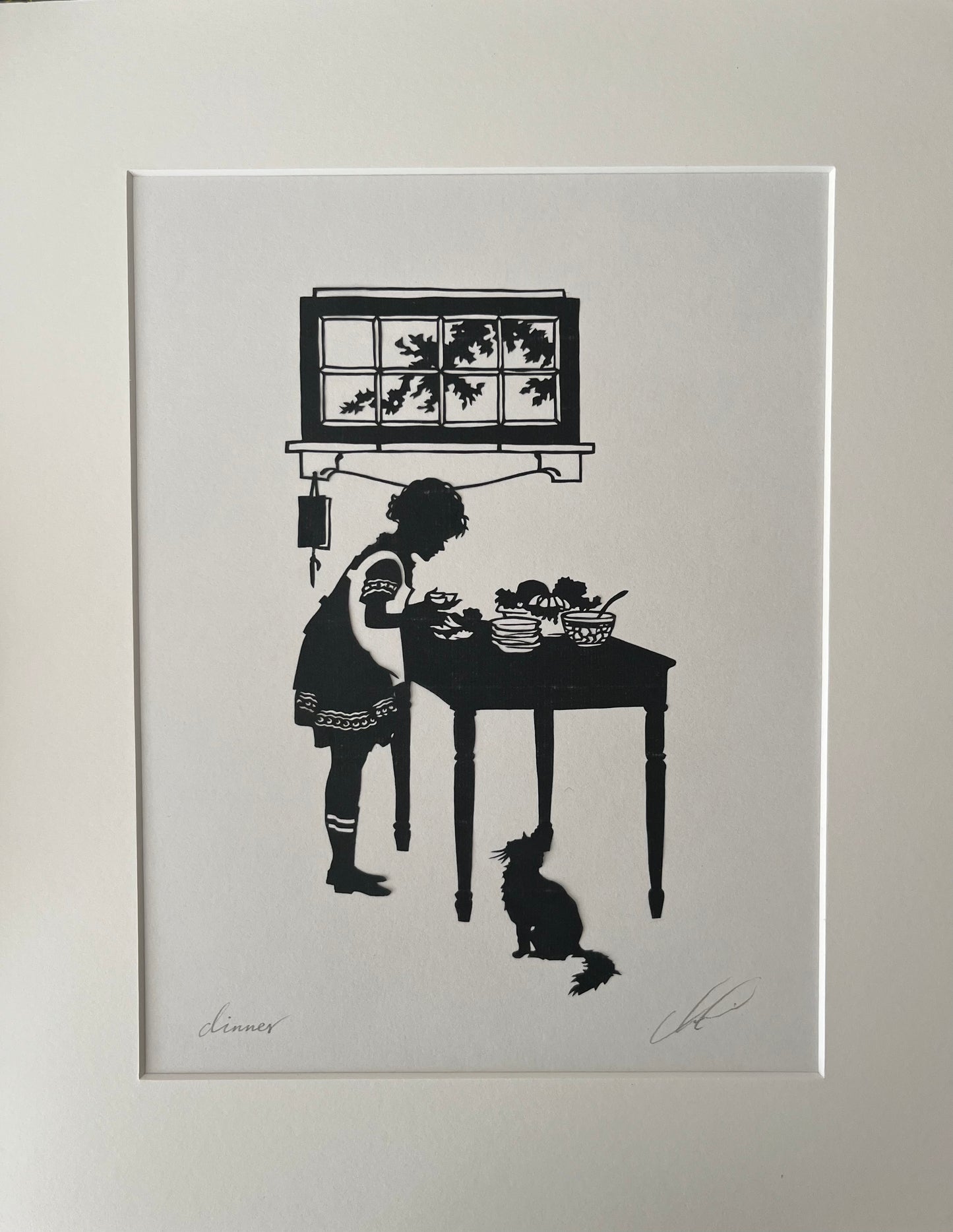 Childhood – Little Moments | Original Hand-Cut Paper Artwork