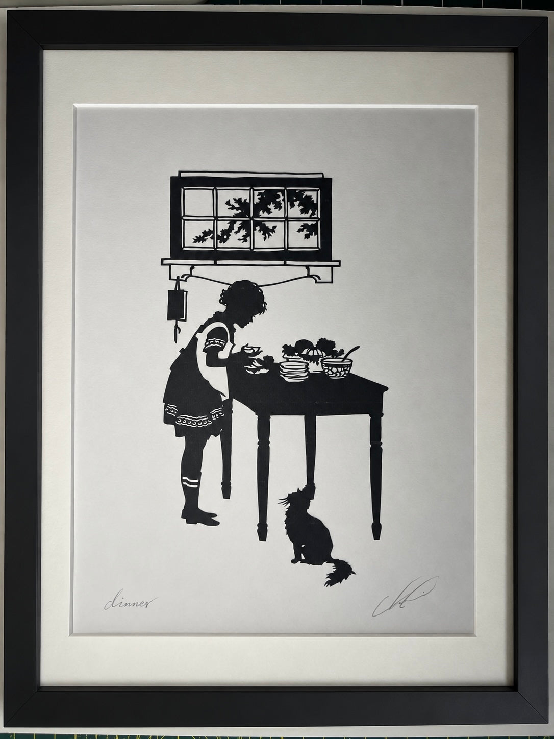 Childhood – Little Moments | Original Hand-Cut Paper Artwork