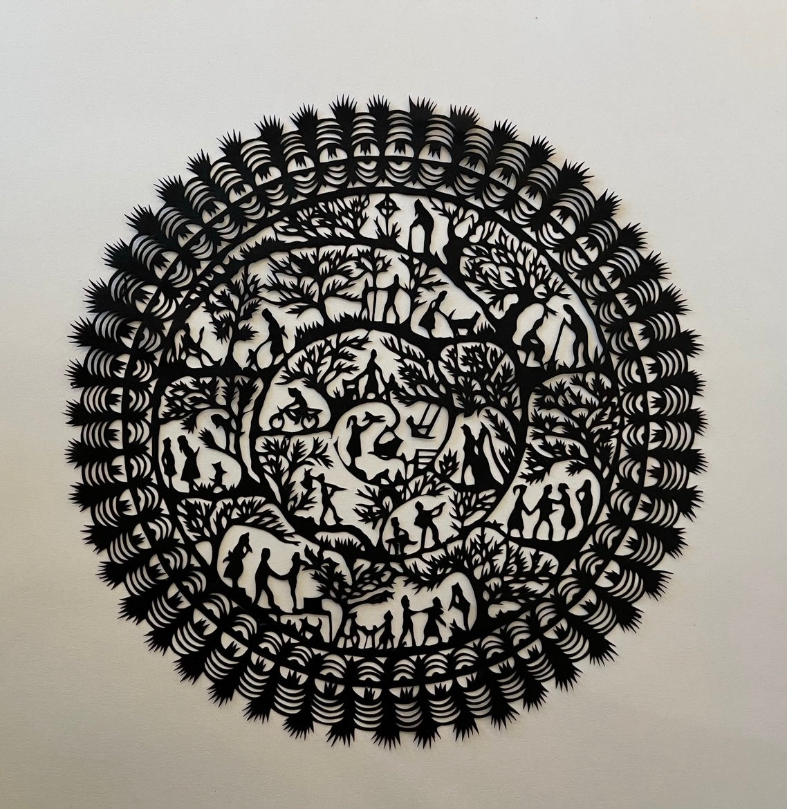 Life Story | Original Hand-Cut Paper Artwork