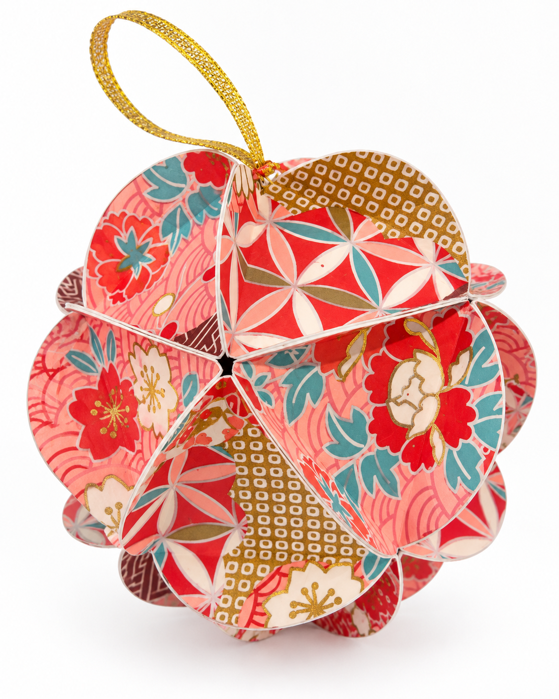 Chiyogami Paper Ornament – Handmade Japanese Paper Decoration