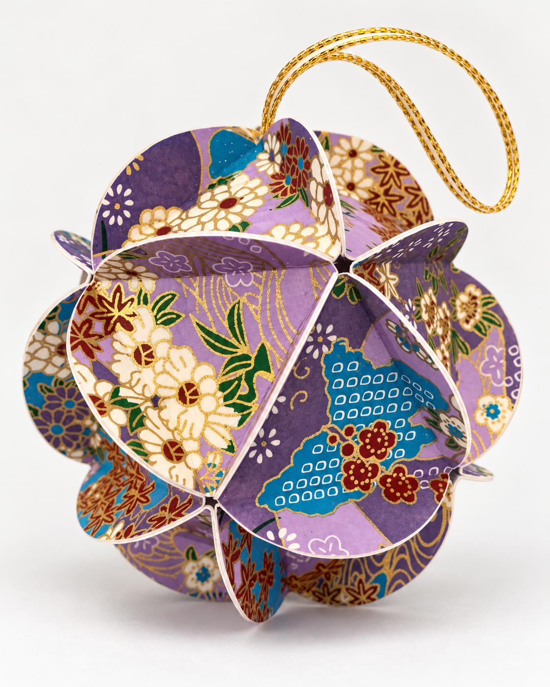 Chiyogami Paper Ornament – Handmade Japanese Paper Decoration
