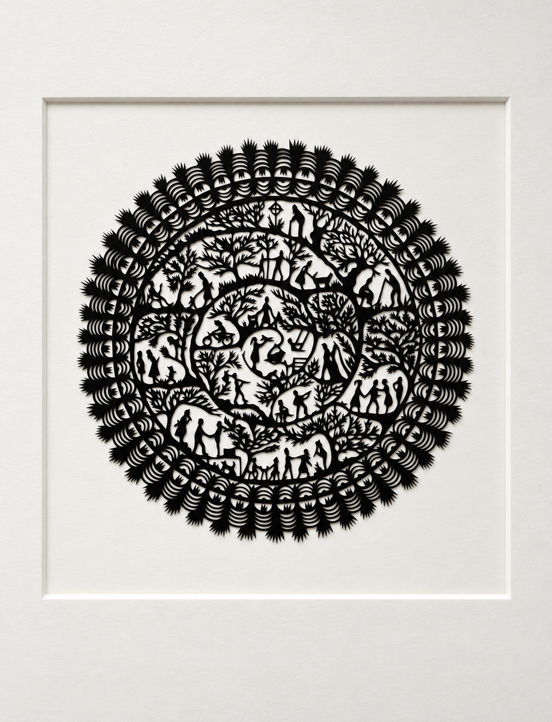 Life Story | Original Hand-Cut Paper Artwork