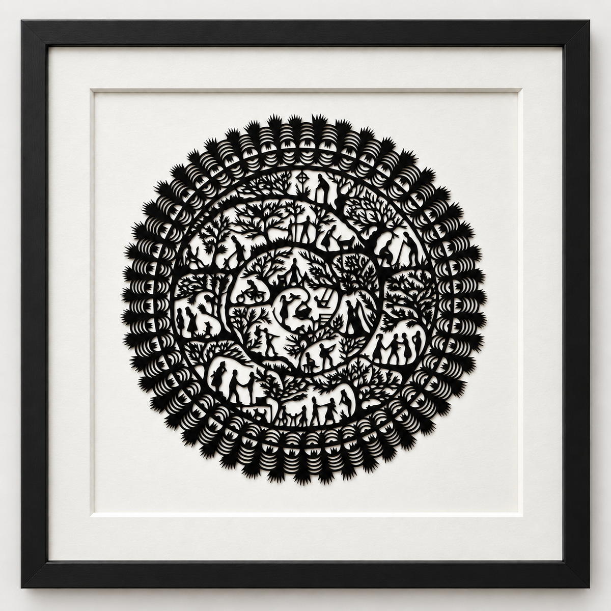 Life Story | Original Hand-Cut Paper Artwork