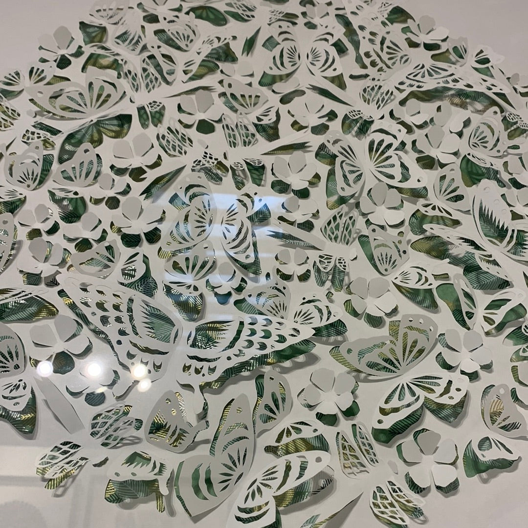 Summer valley (green background paper)