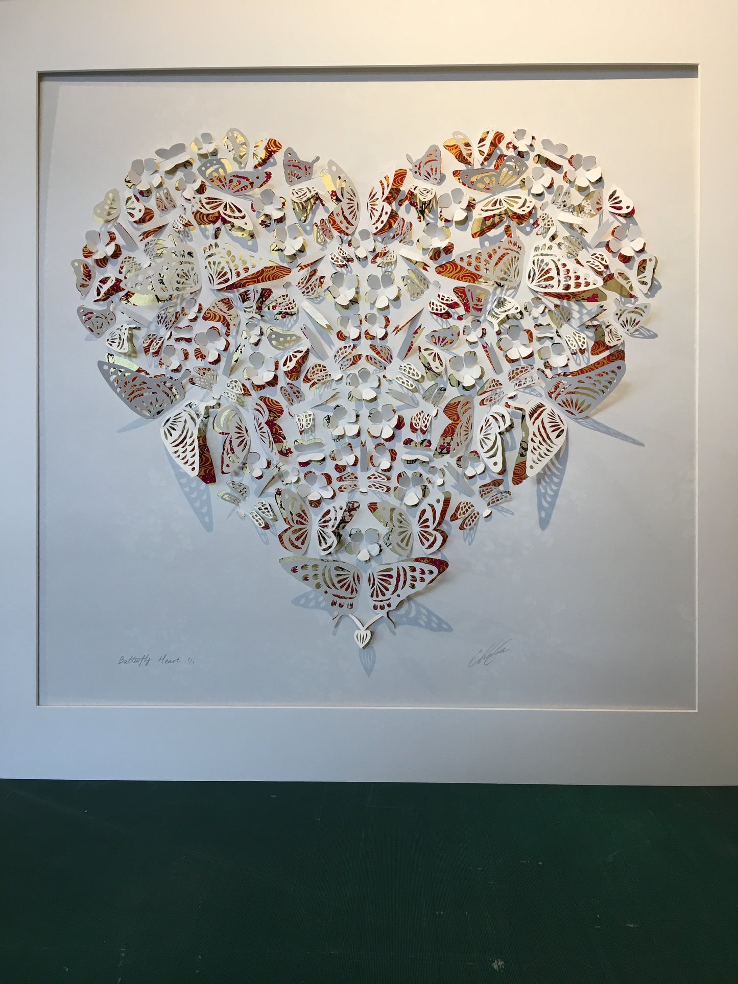 Butterfly heart