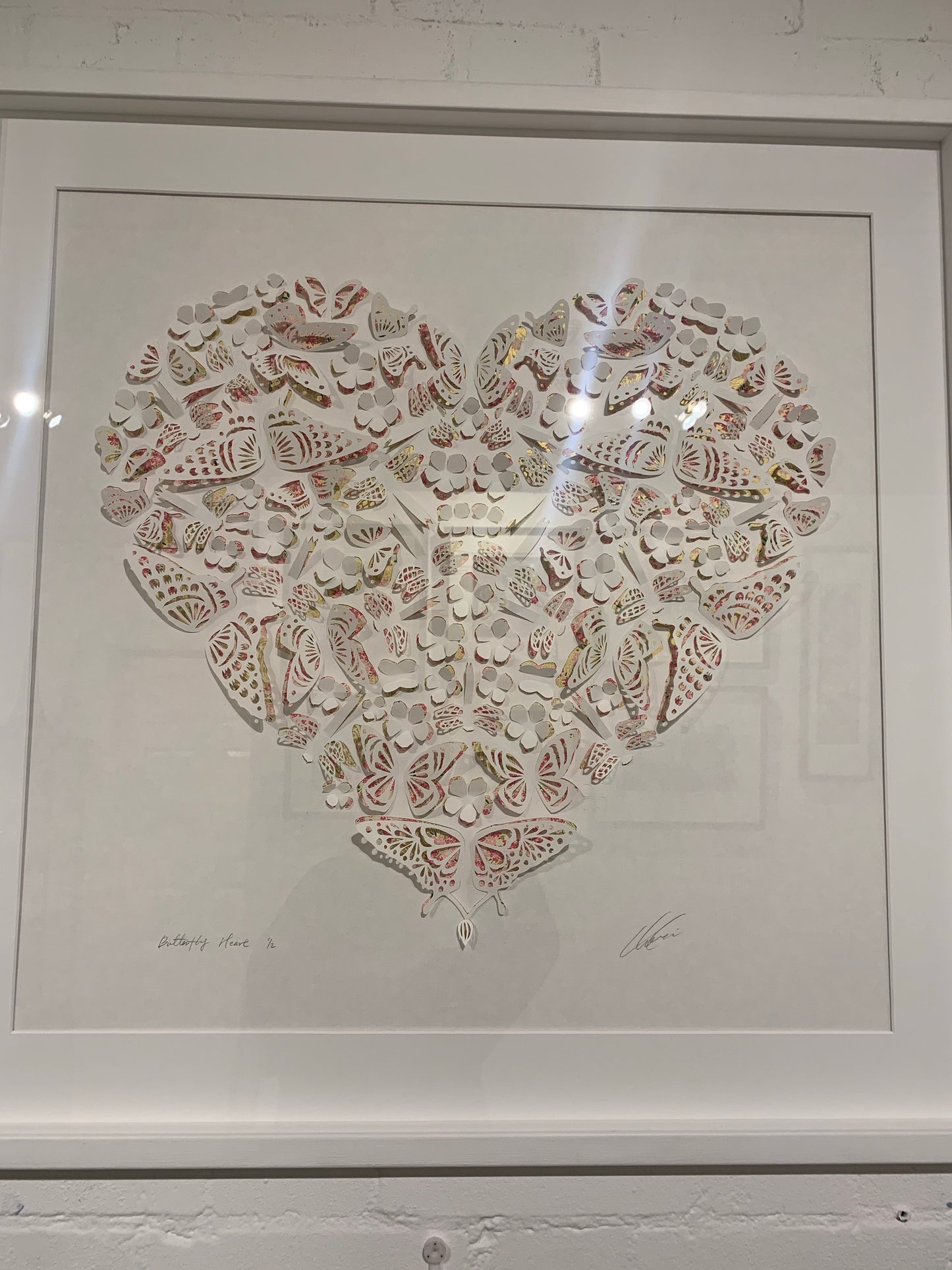 Butterfly heart