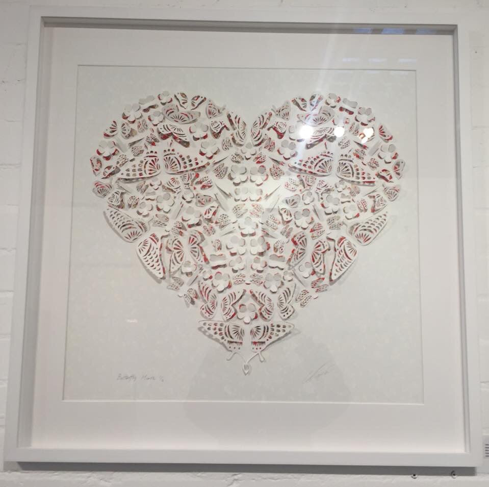 Butterfly heart