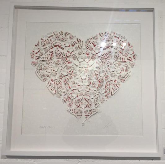 Butterfly heart