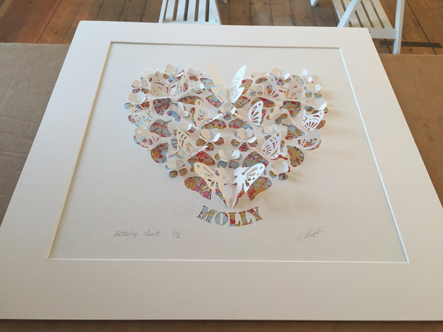 Heart with name or letters (commission for wedding or anniversary)