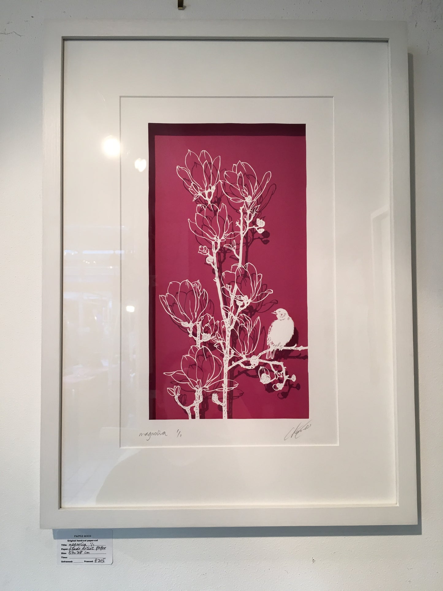 Magnolia & titmouse